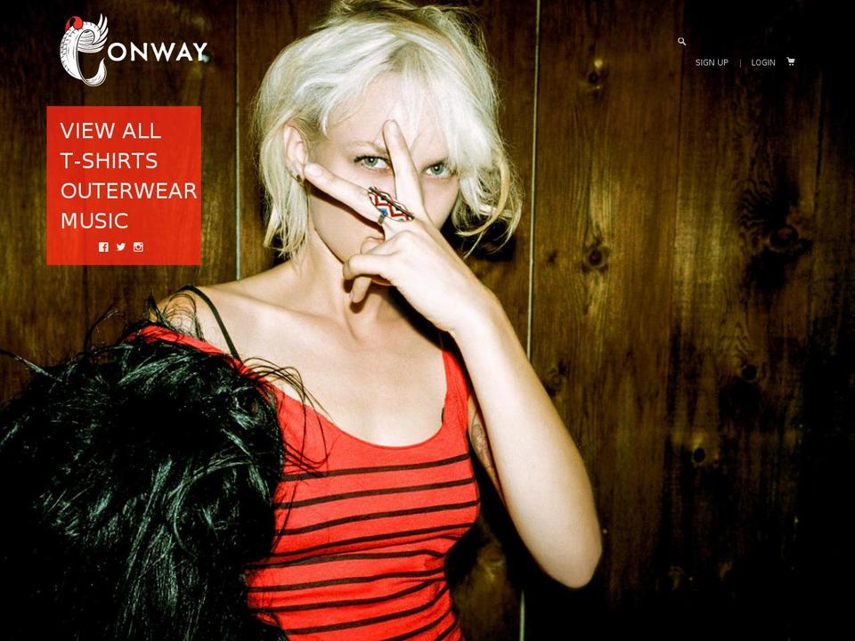conwayshop.com shopify website screenshot