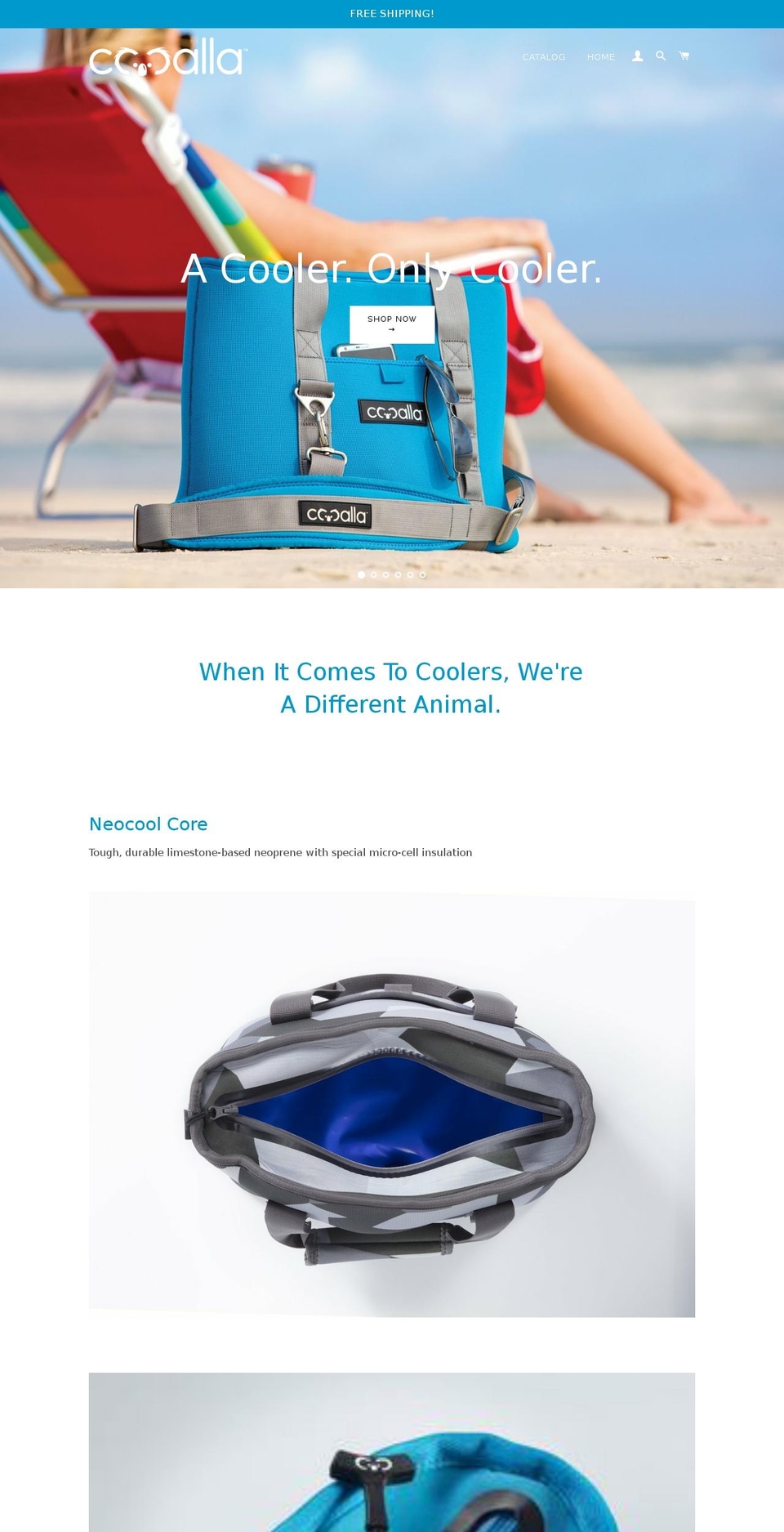 cooalla.com shopify website screenshot