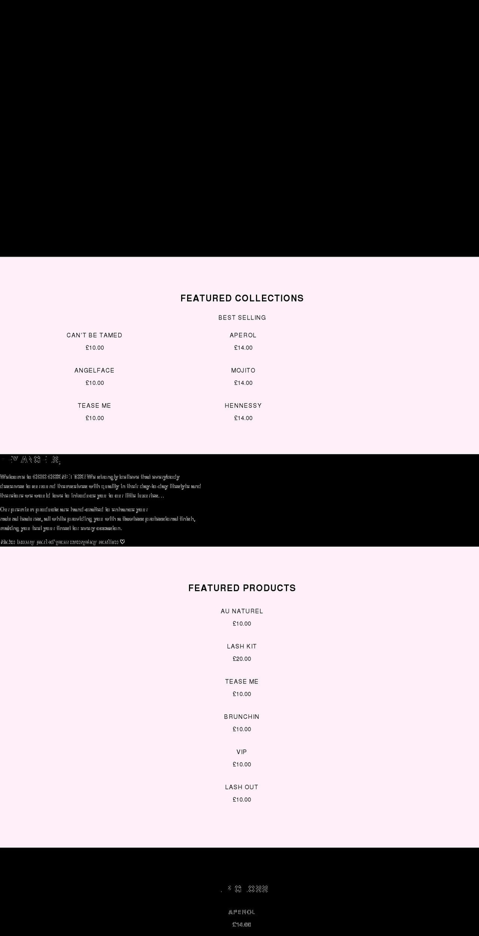 coocosmetics.com shopify website screenshot