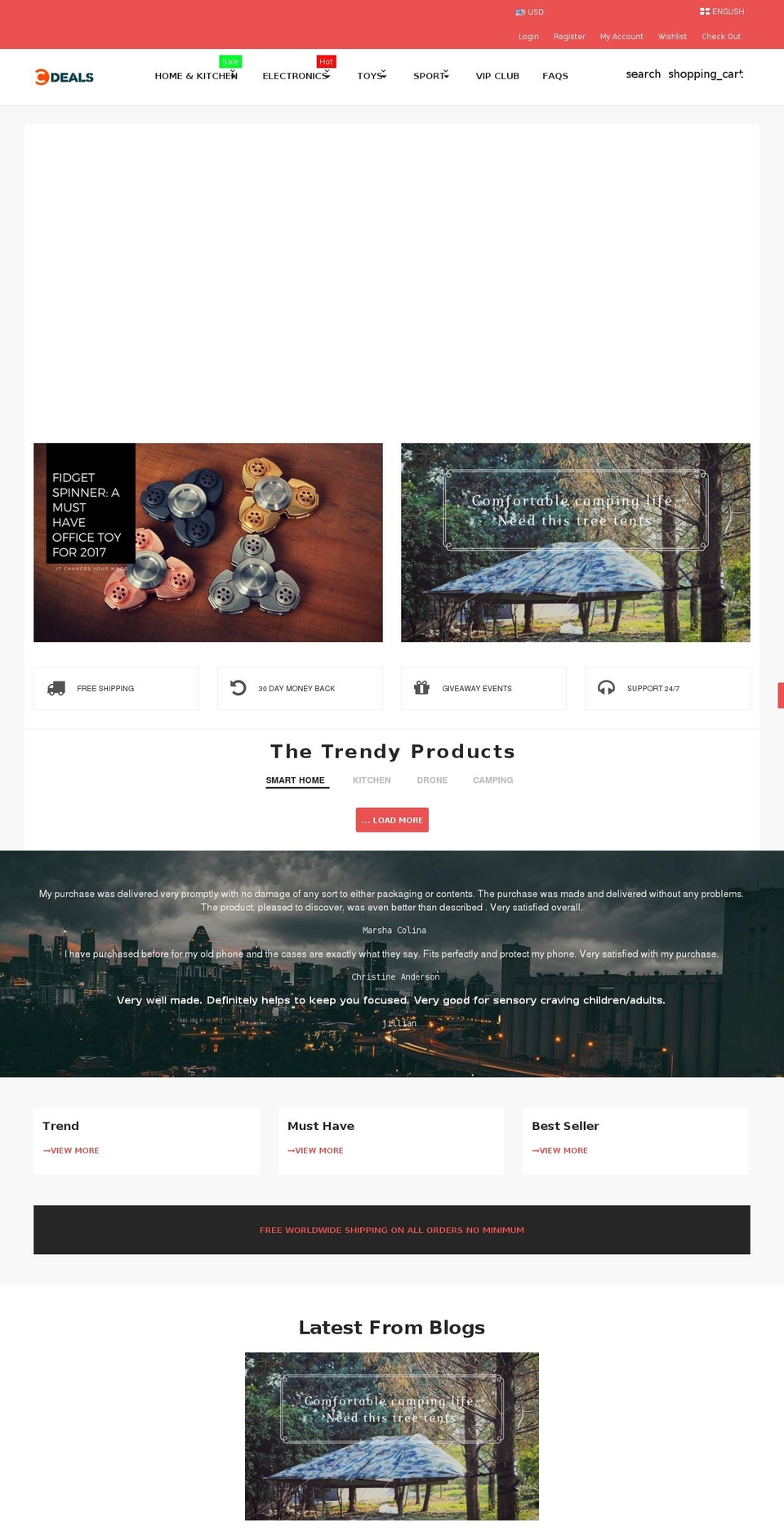 coodeals.com shopify website screenshot
