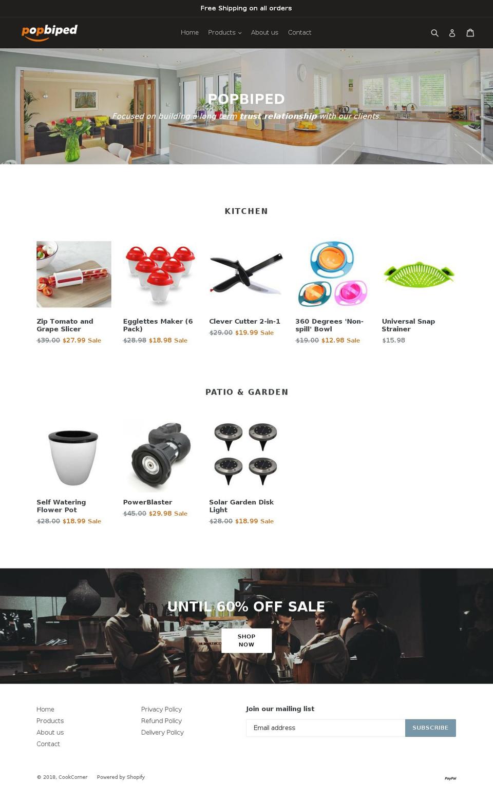 cook-corner.com — Shopify storefront screenshot