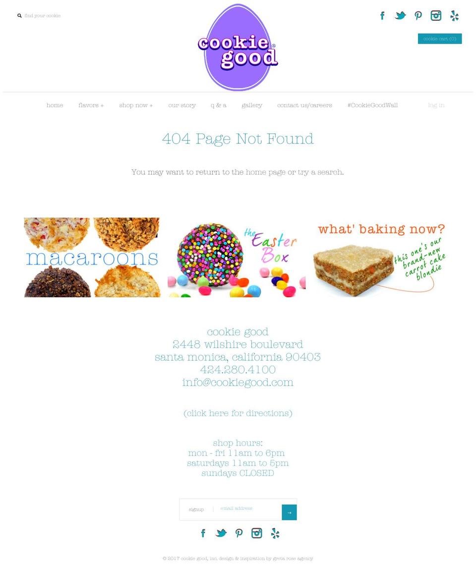 cookiegood.net shopify website screenshot