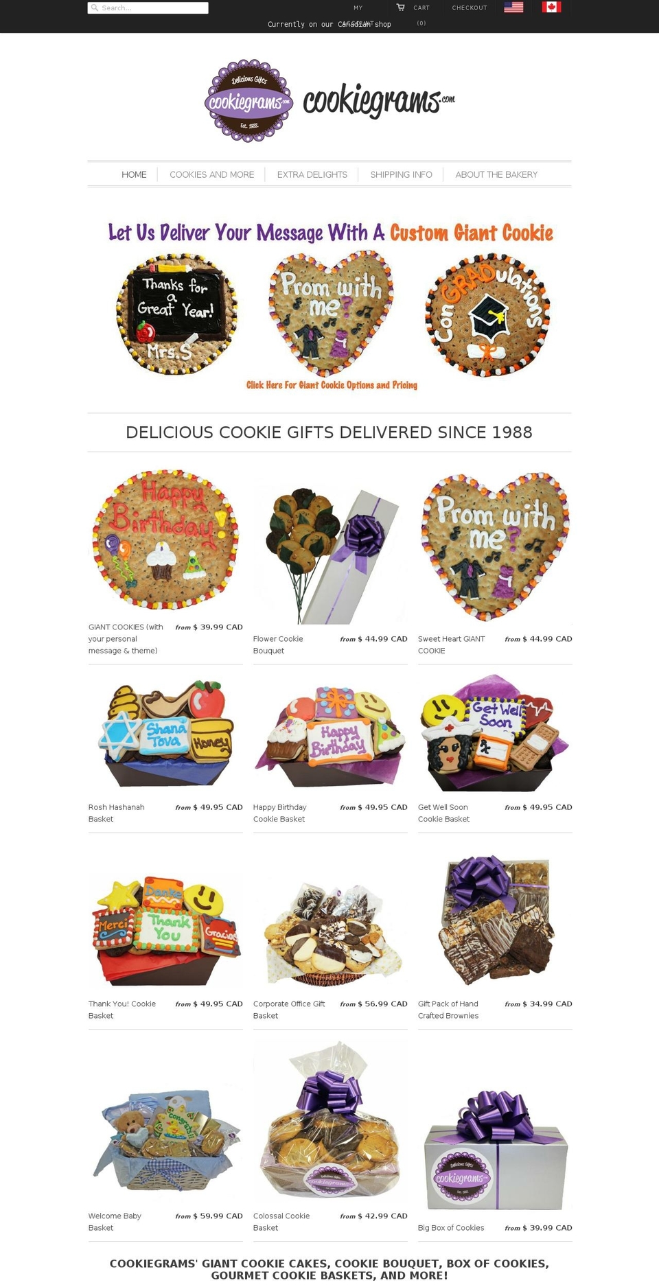 Copy of Responsive - Feb. 4 Shopify theme site example cookiegrams.info