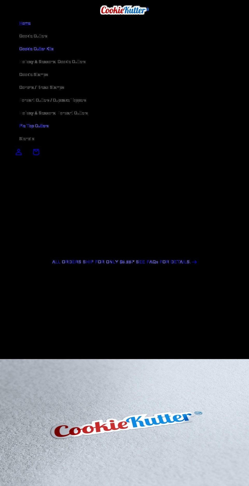 cookiekutter.net shopify website screenshot