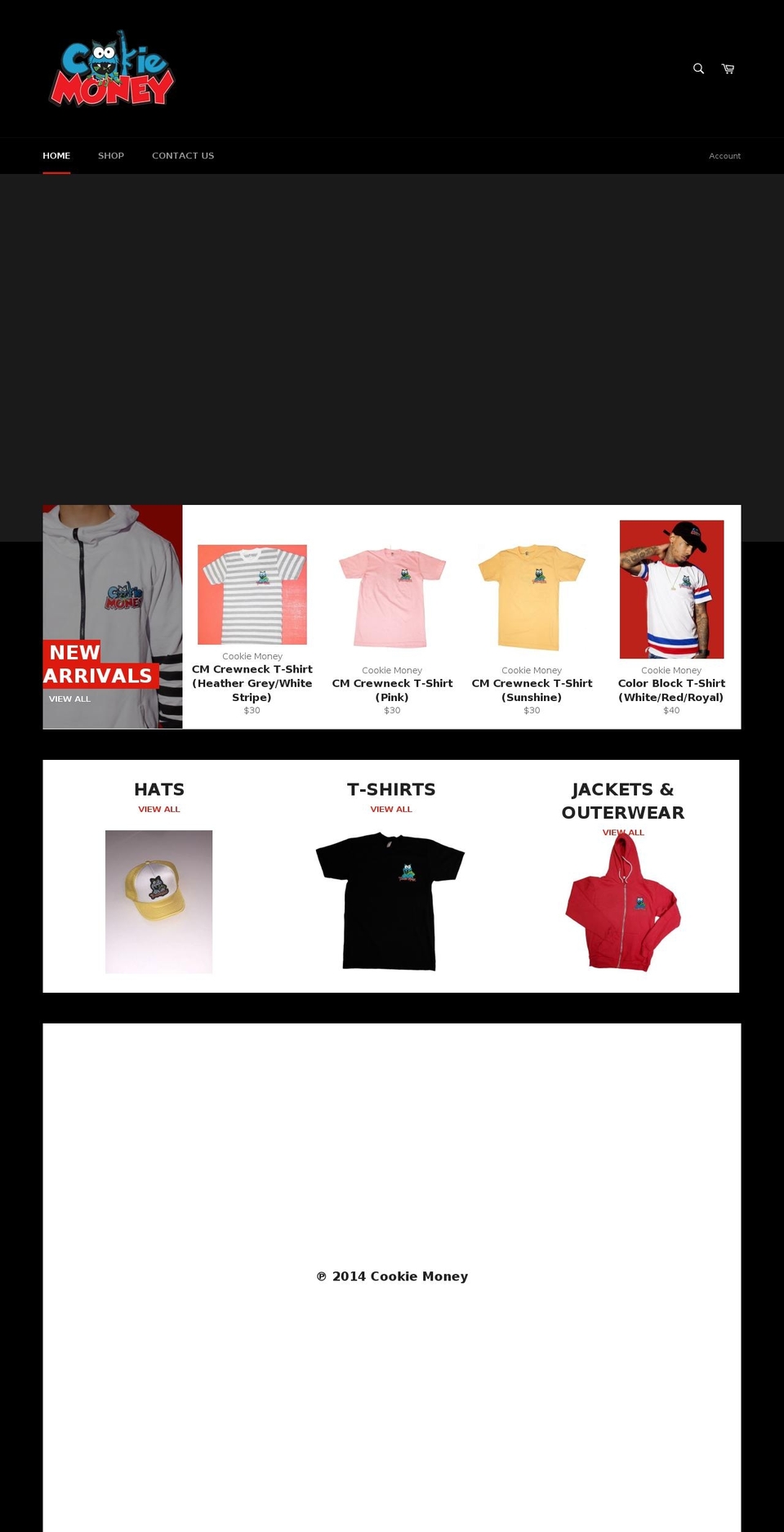 cookiemoney.net shopify website screenshot