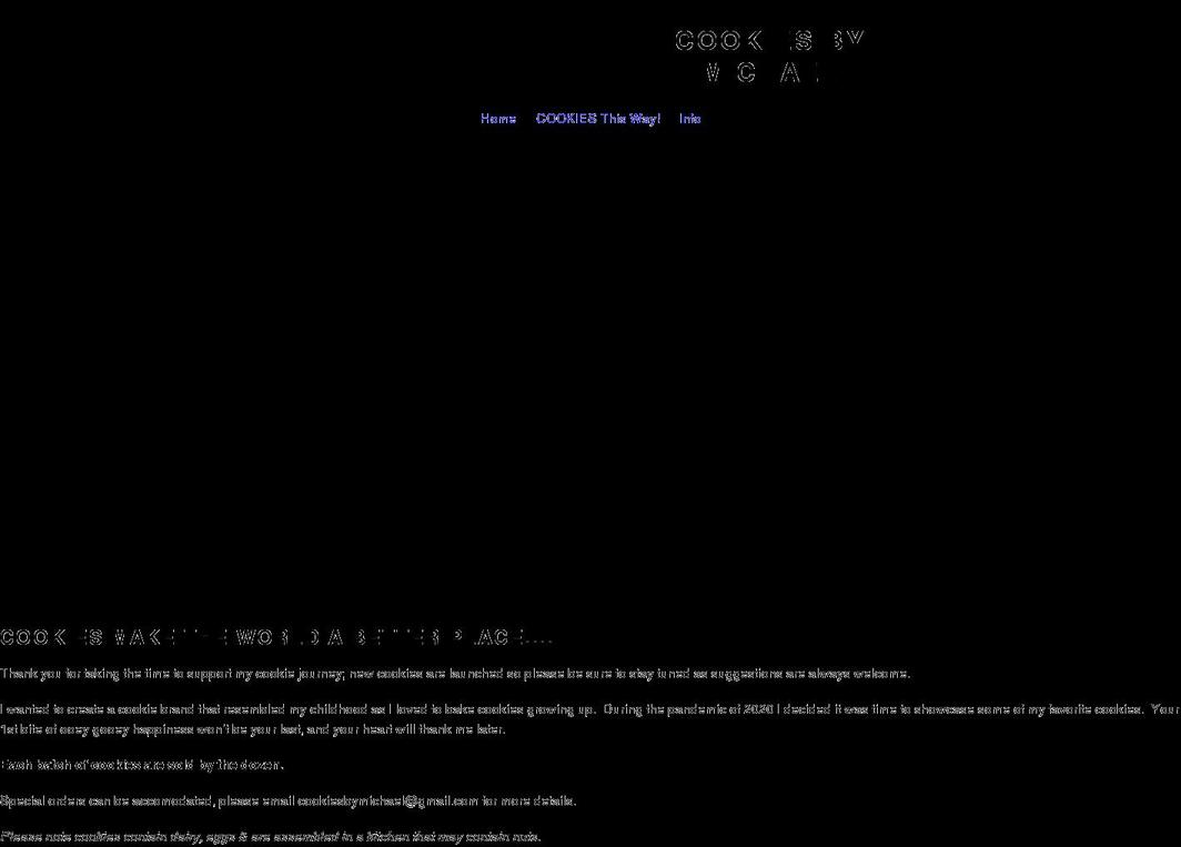 cookiesbymichael.com shopify website screenshot