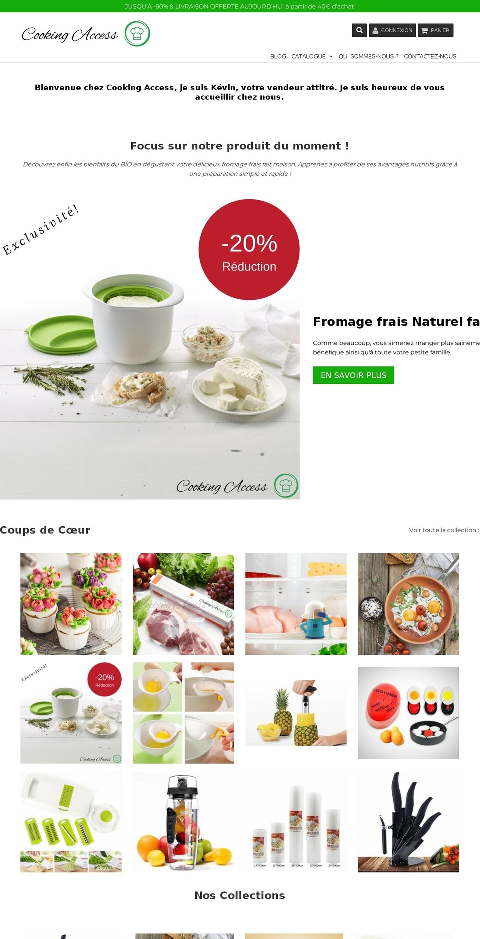 speedfly-- Shopify theme site example cooking-access.com