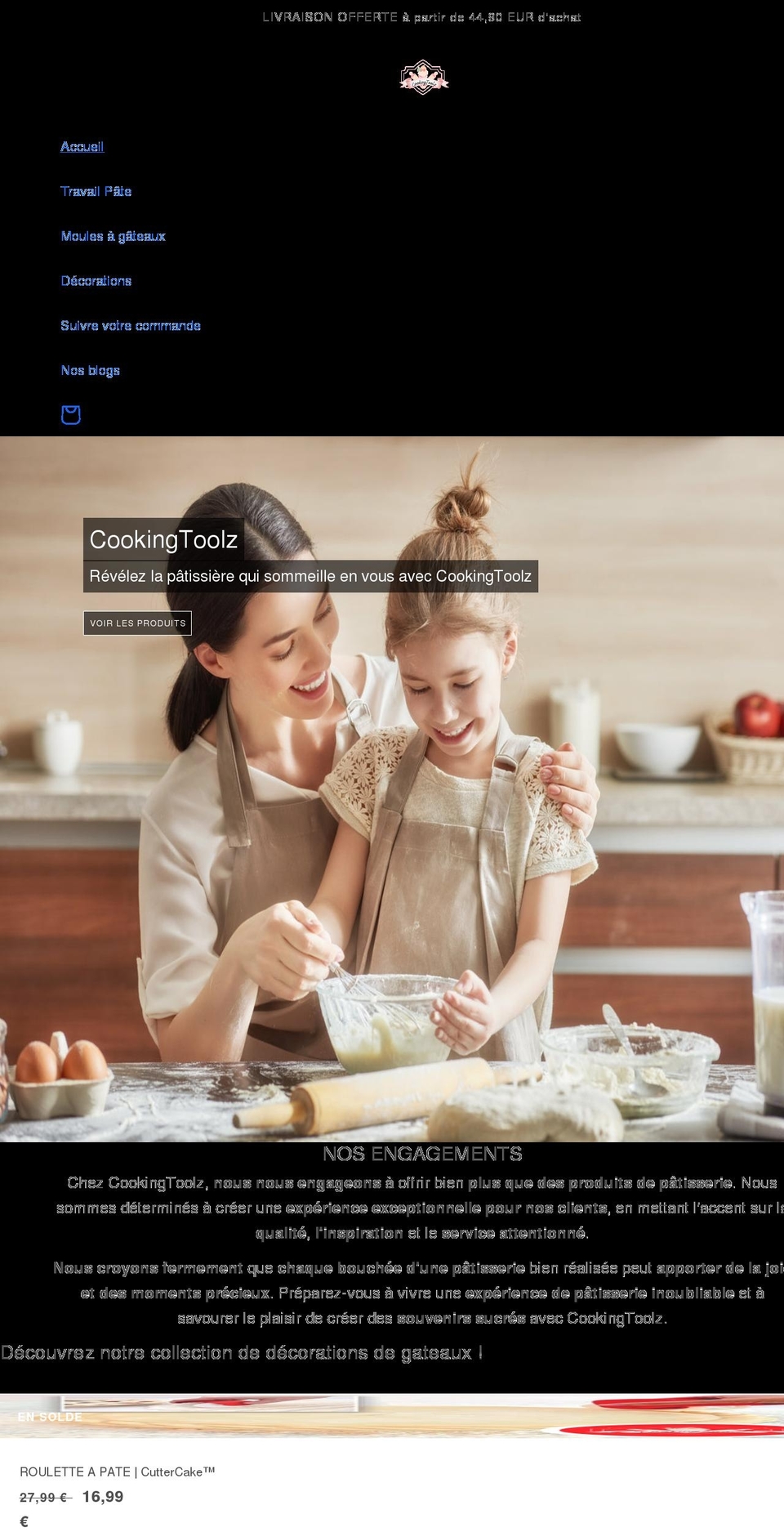 Enfin libre v Shopify theme site example cookingtoolz.com