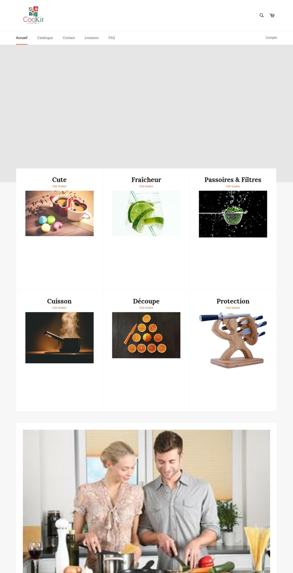 cookitcute.com — Shopify storefront screenshot