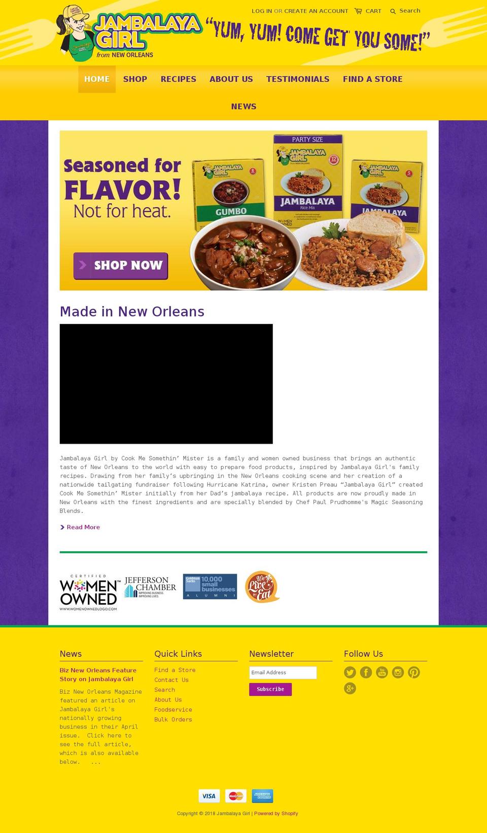 CookMeSomethin_BETA Shopify theme site example cookmesomethingmister.com