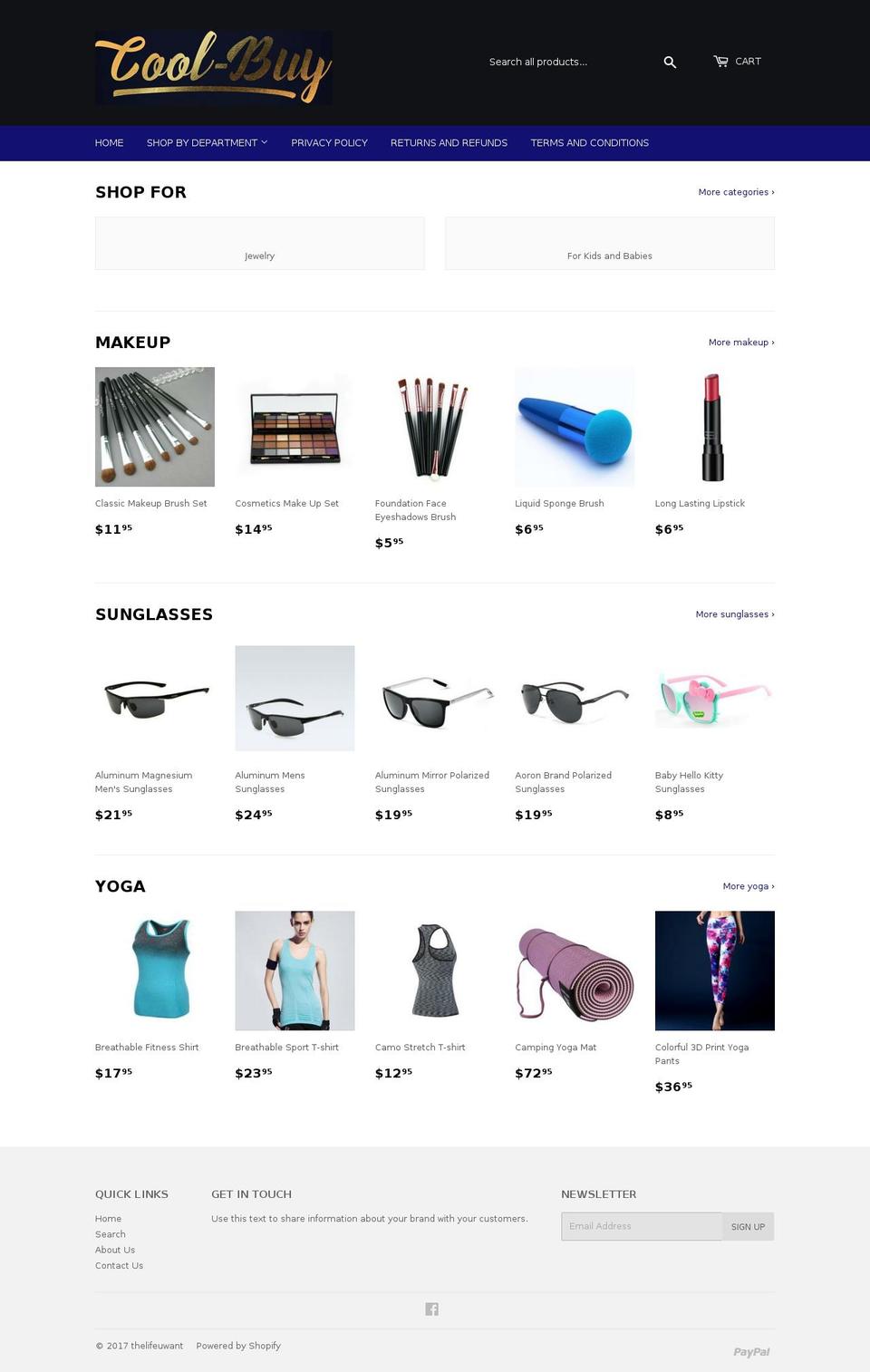 cool-buy.com shopify website screenshot