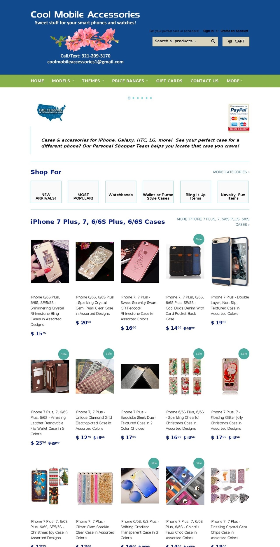 cool-mobile-accessories.myshopify.com shopify website screenshot
