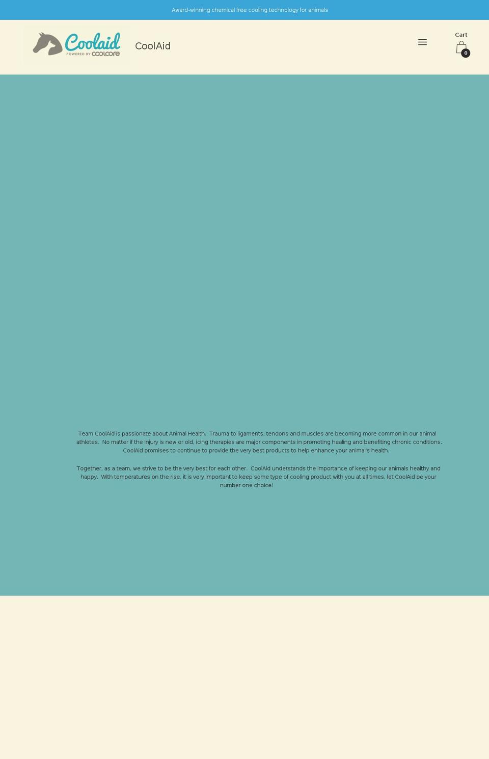 coolaid.com shopify website screenshot