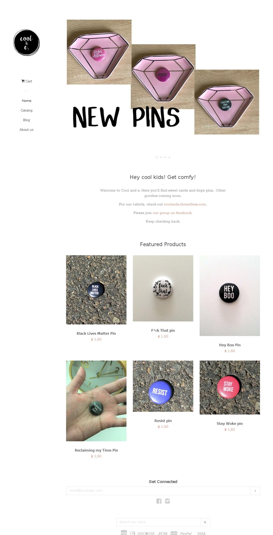 coolande.com shopify website screenshot