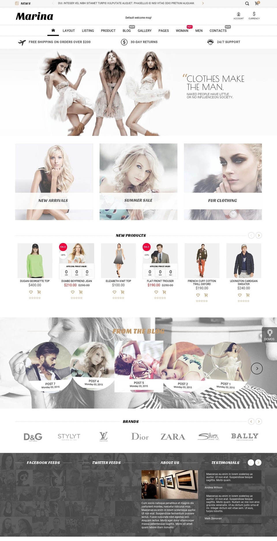 coolbaby-marina.myshopify.com shopify website screenshot