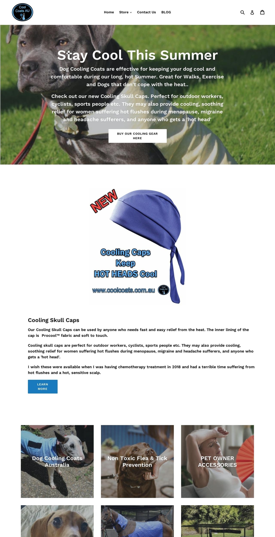 coolcoats.com.au shopify website screenshot