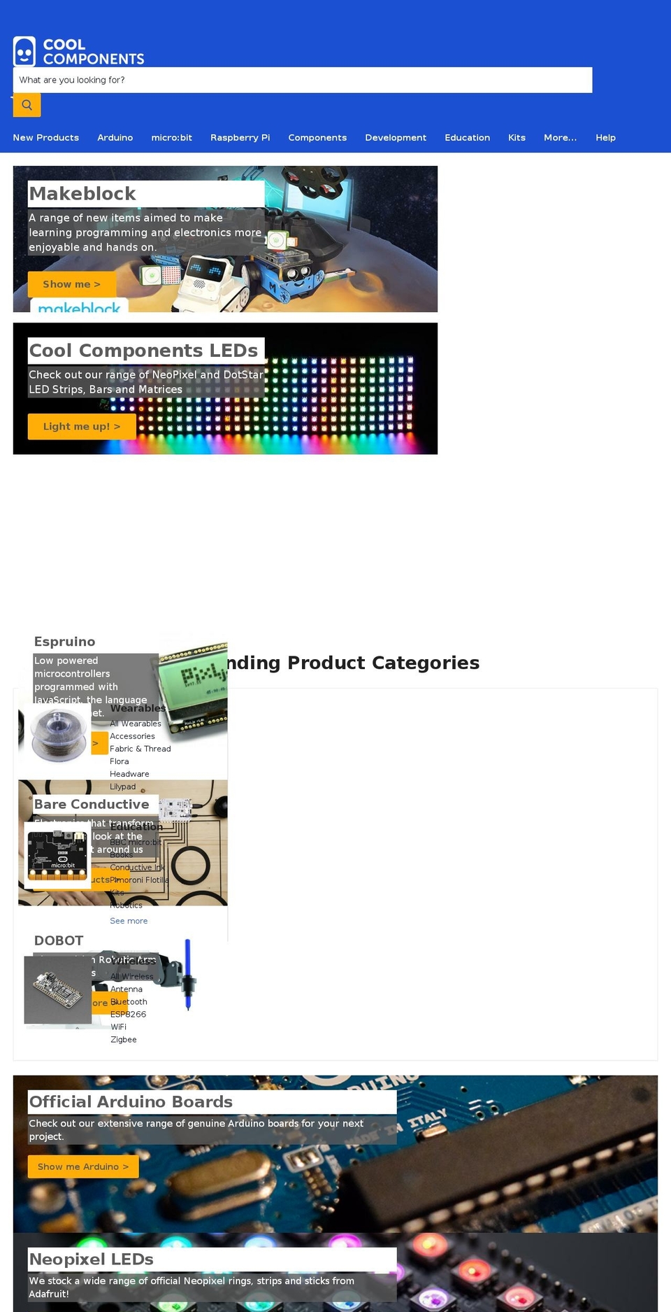 coolcomponents.de shopify website screenshot