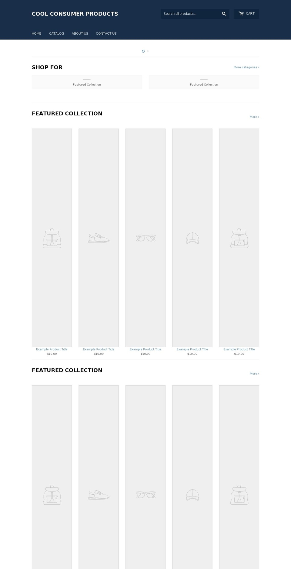 coolconsumerproducts.com — Shopify storefront screenshot