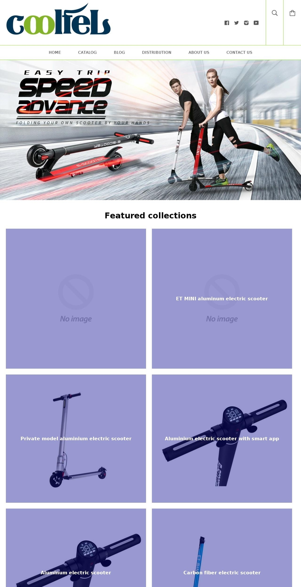 coolfel.com — Shopify storefront screenshot