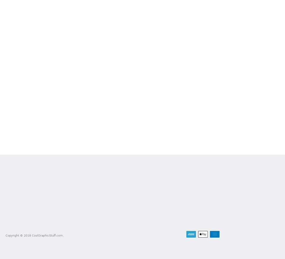 coolgraphicsinsider.com shopify website screenshot