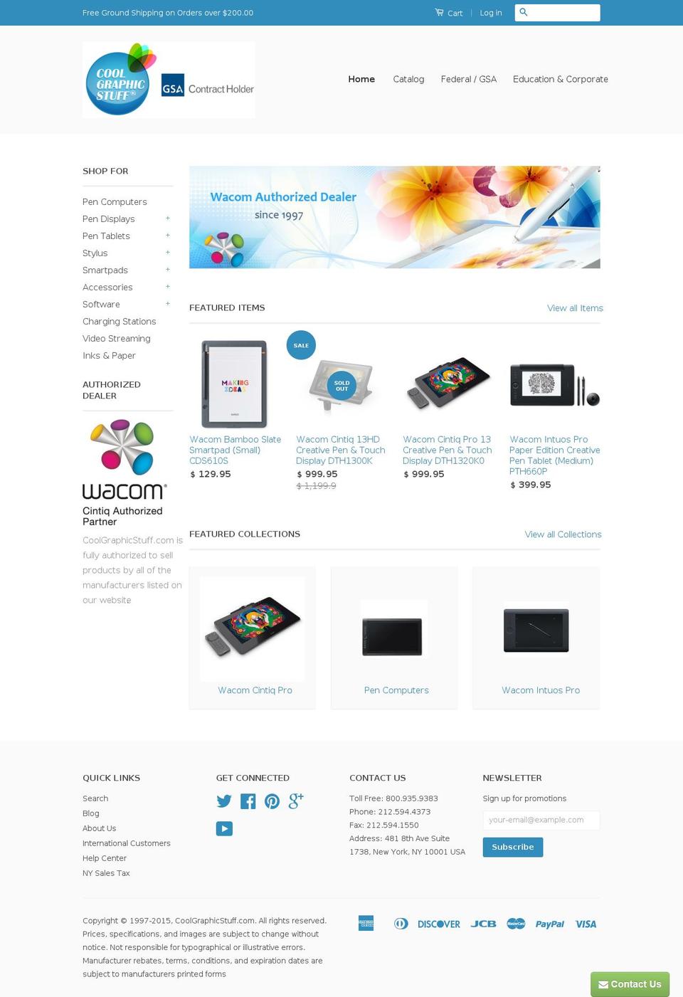 coolgraphicss.com shopify website screenshot