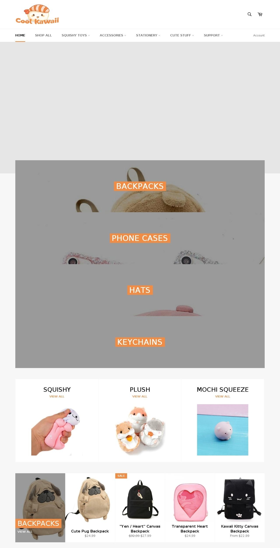 coolkawaii.com — Shopify storefront screenshot