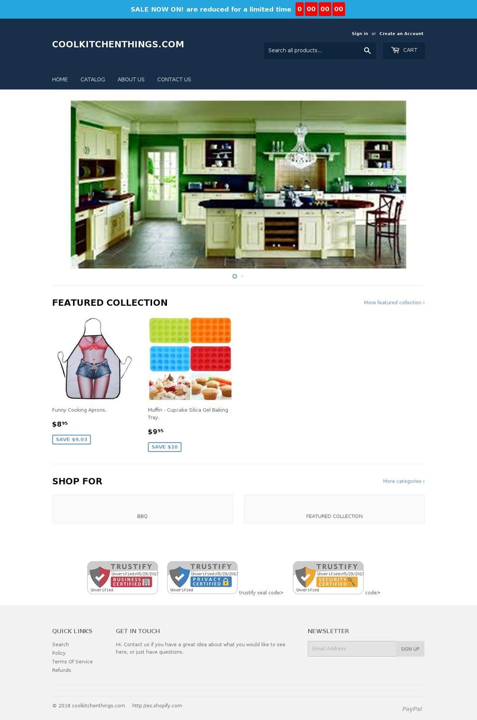 coolkitchenthings.com — Shopify storefront screenshot