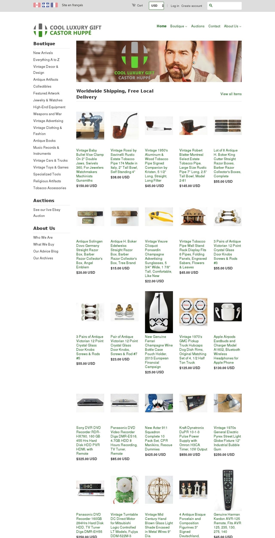 coolluxurygift.com shopify website screenshot