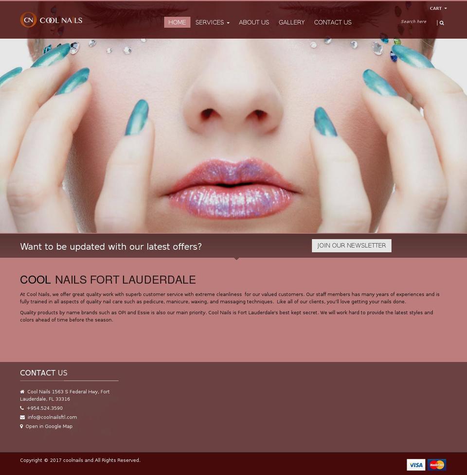 one-quickshop-v1-3-0 Shopify theme site example coolnailsftl.com