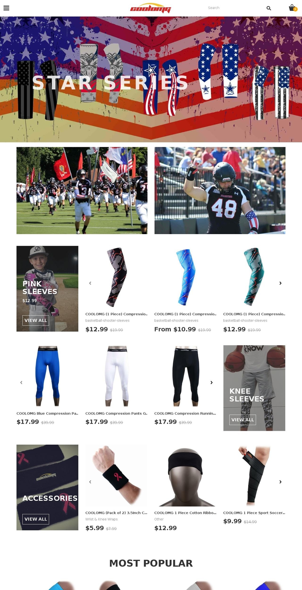 coolomg.com shopify website screenshot