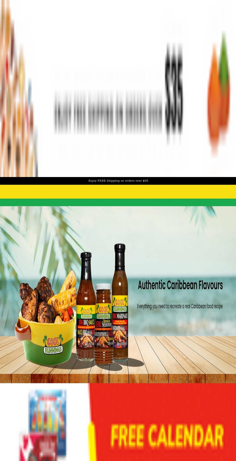 coolrunningsfoods.com shopify website screenshot