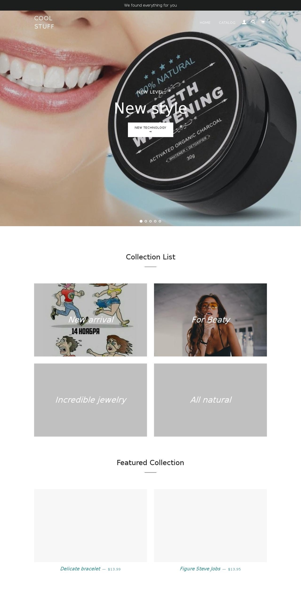 coolstuff4you.com — Shopify storefront screenshot