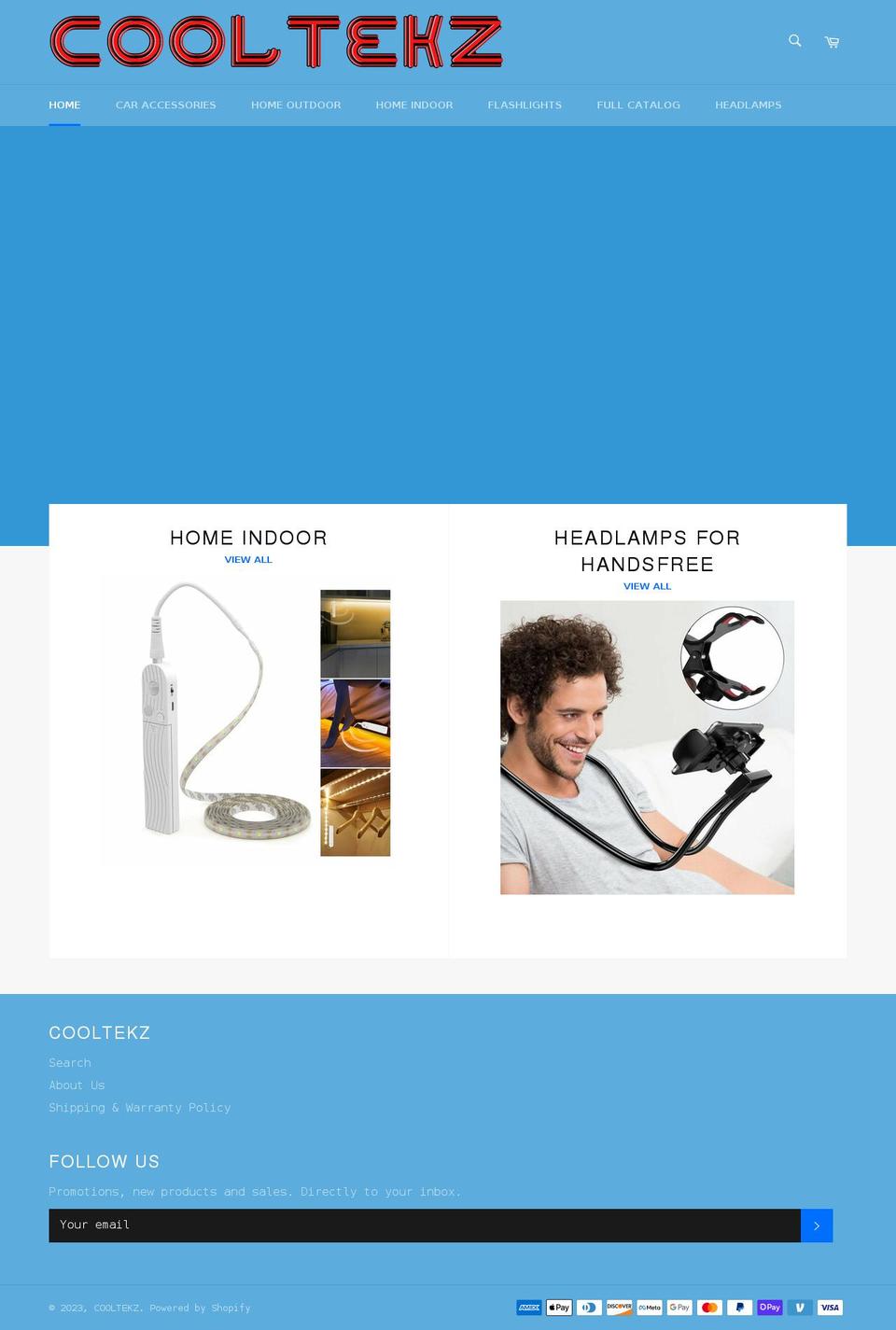 cooltekz.com shopify website screenshot