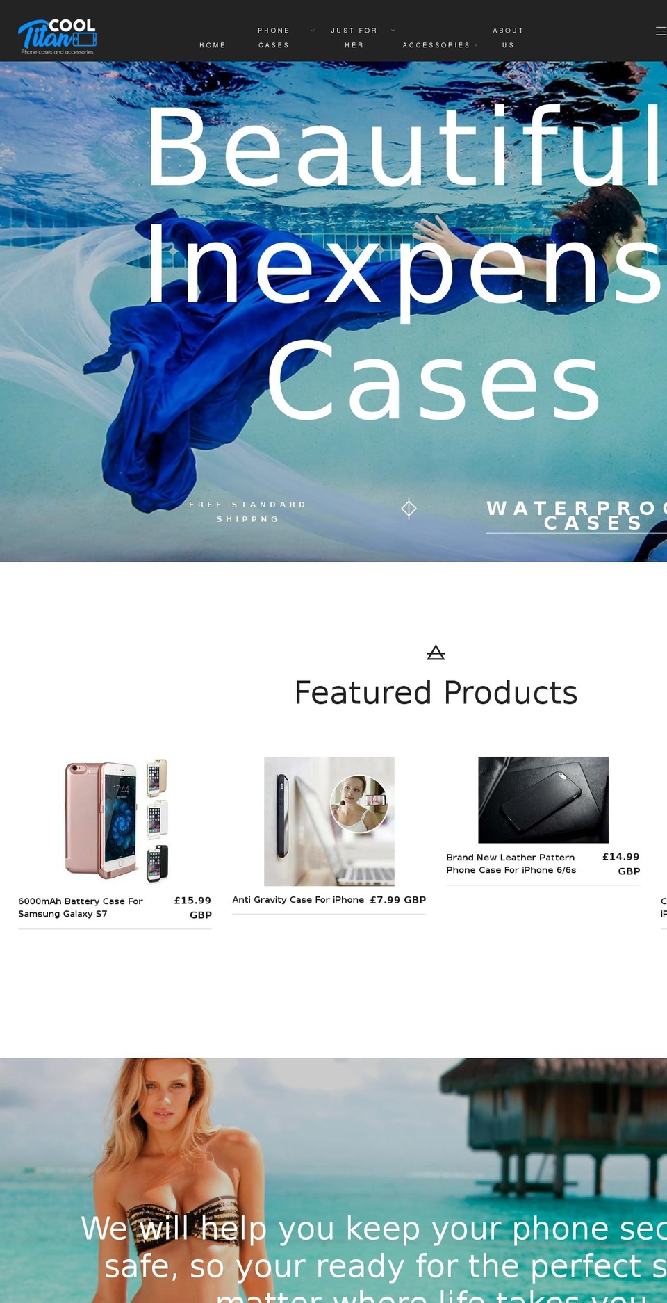 cooltitan.com shopify website screenshot