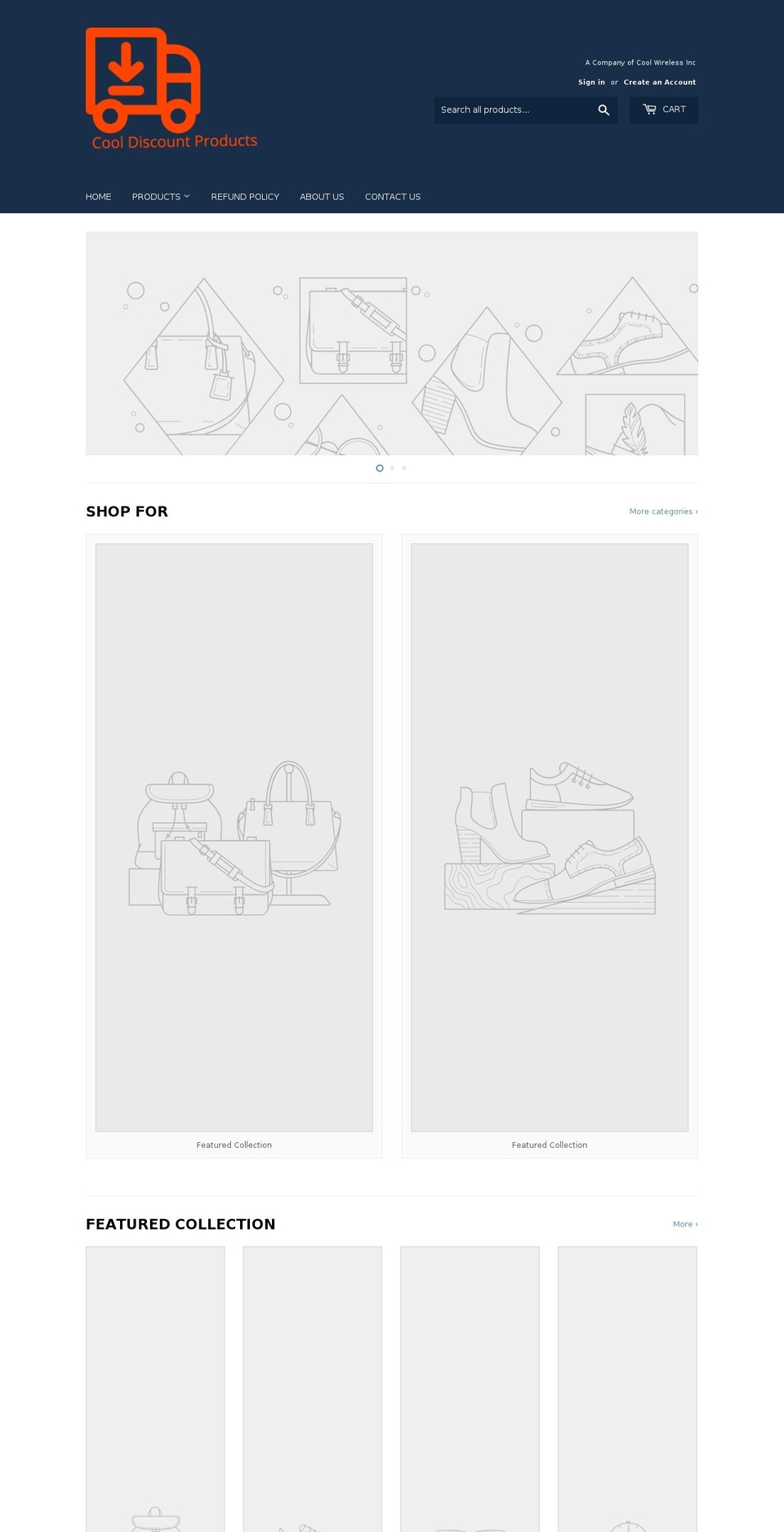 coolwirelessinc.com shopify website screenshot
