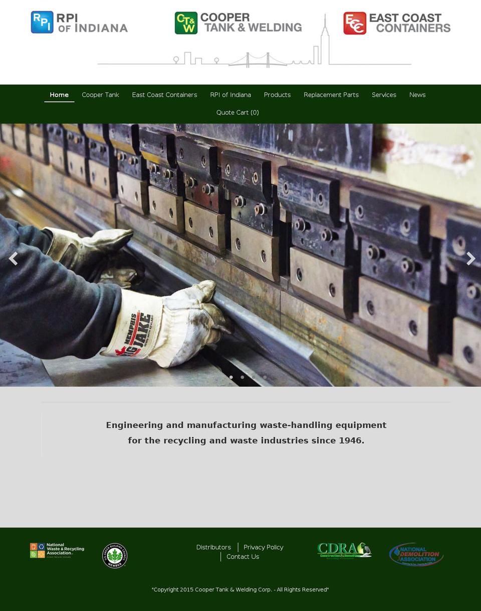 timber-2-1-2 Shopify theme site example coopertankandwelding.com