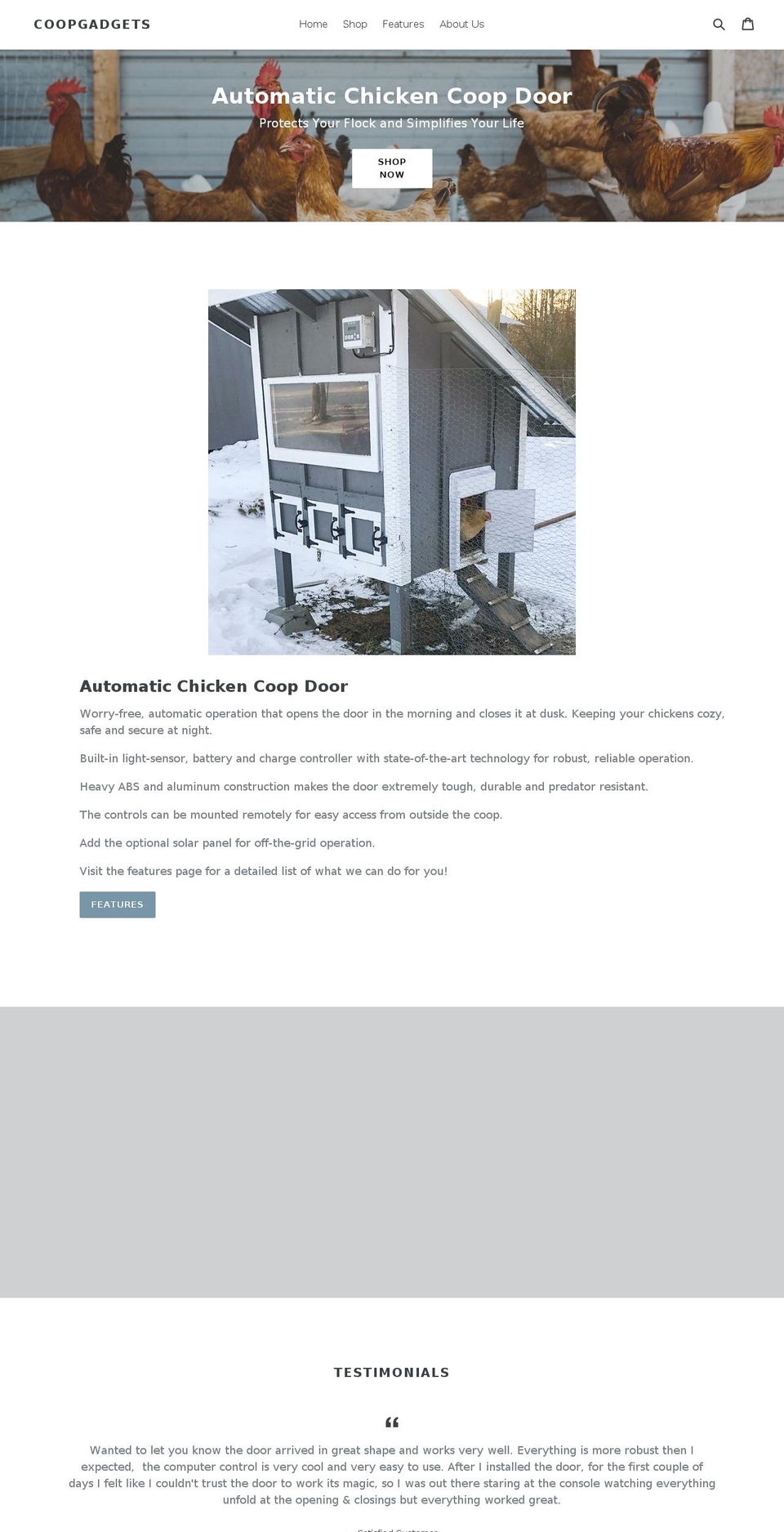 coopgadgets.com shopify website screenshot