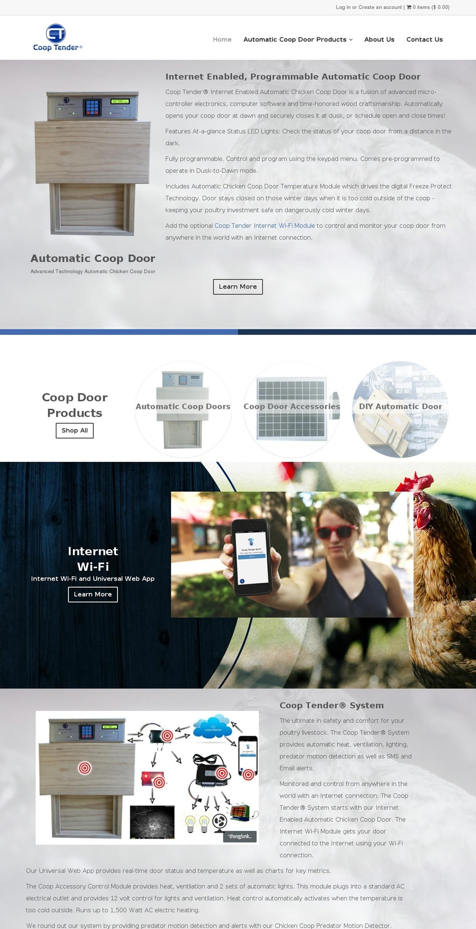 cooptender.com shopify website screenshot