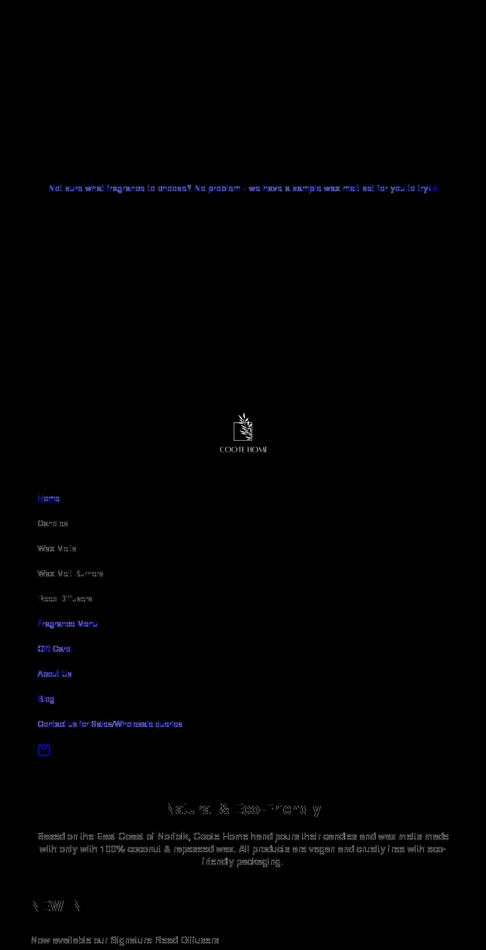 cootehome.com shopify website screenshot