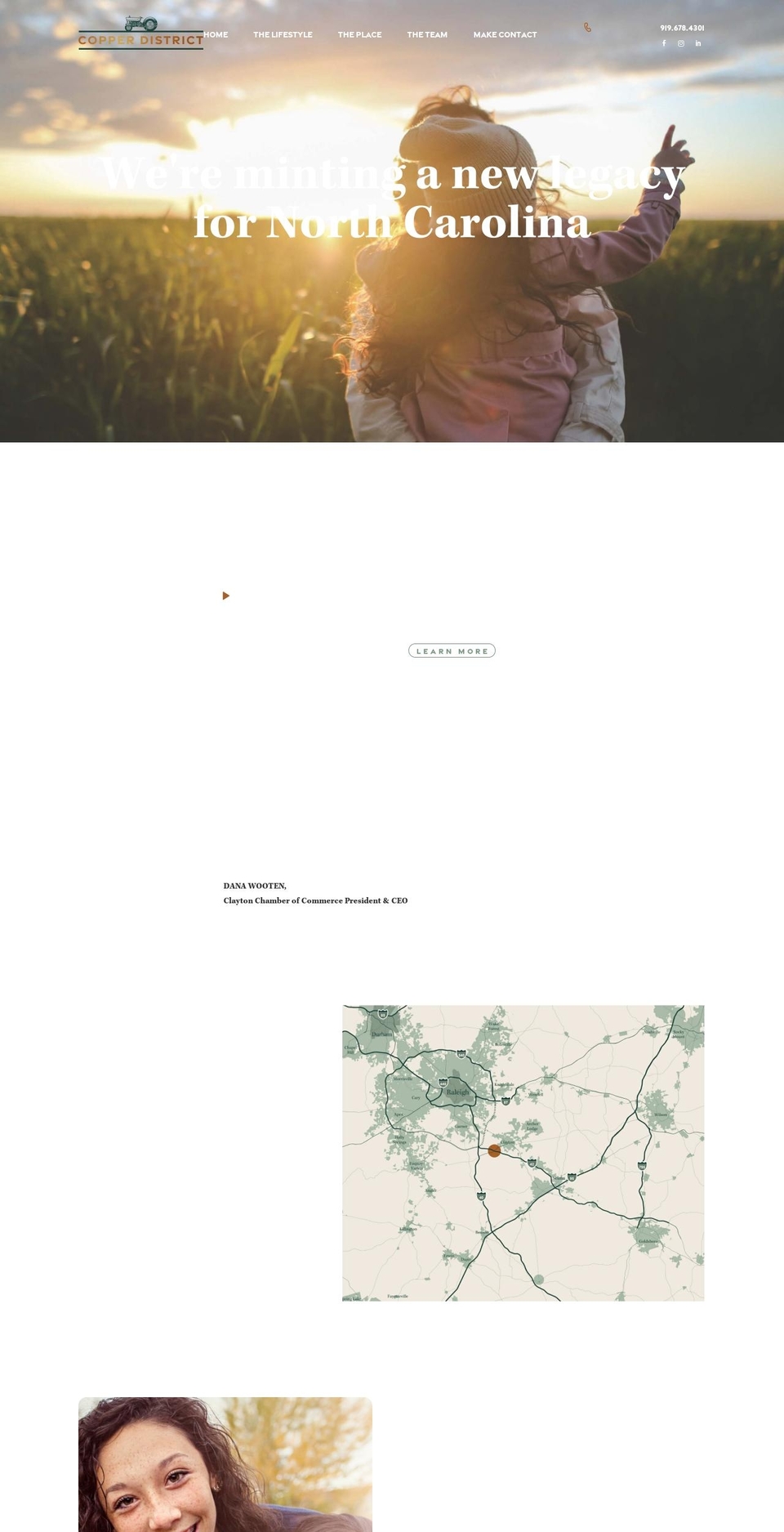 copperdistrict.com — Shopify storefront screenshot