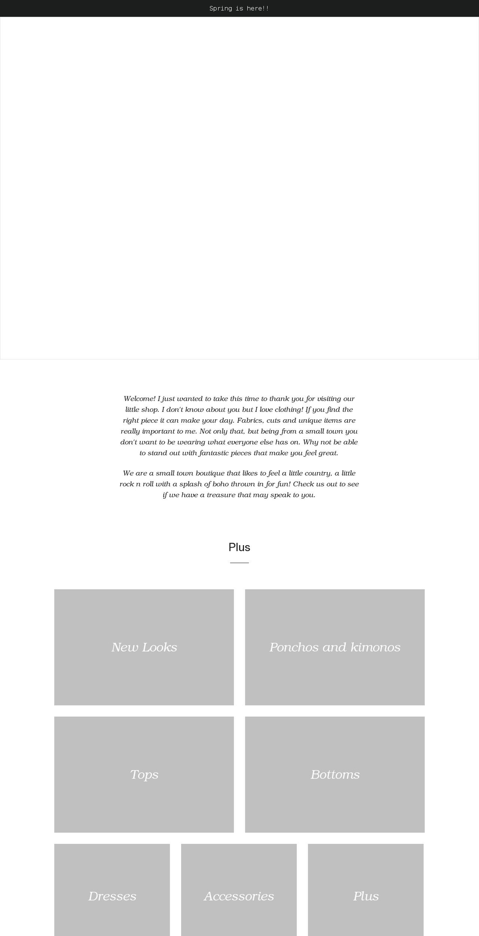 copperleafboutique.com shopify website screenshot