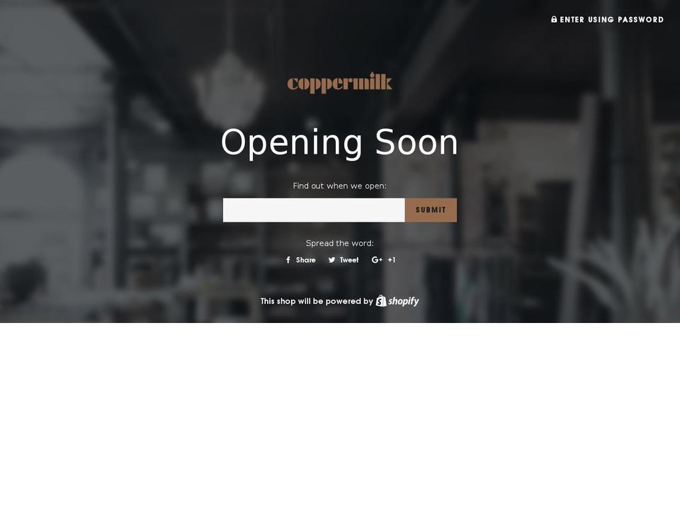 copperpillows.com shopify website screenshot