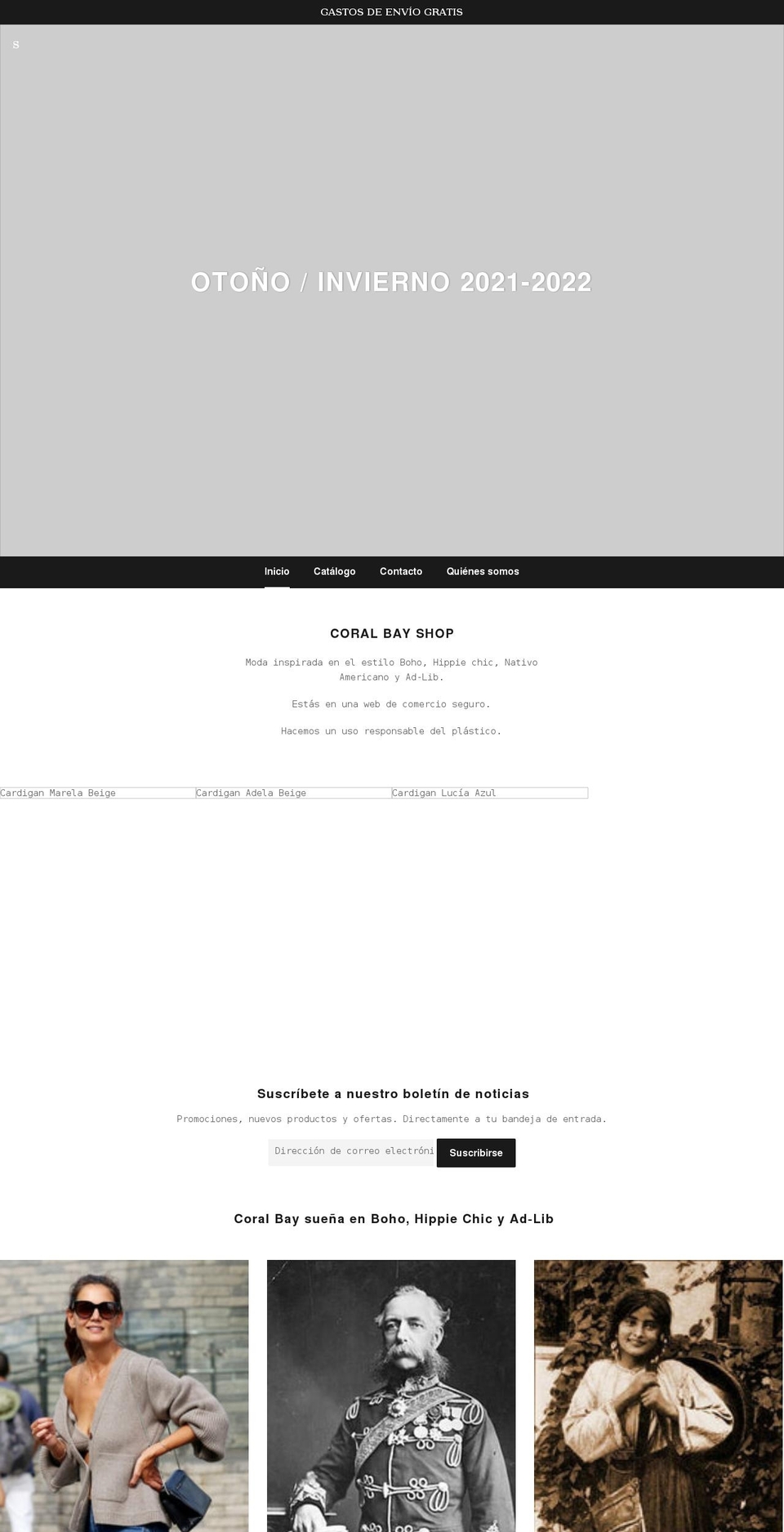 coralbayshop.com shopify website screenshot