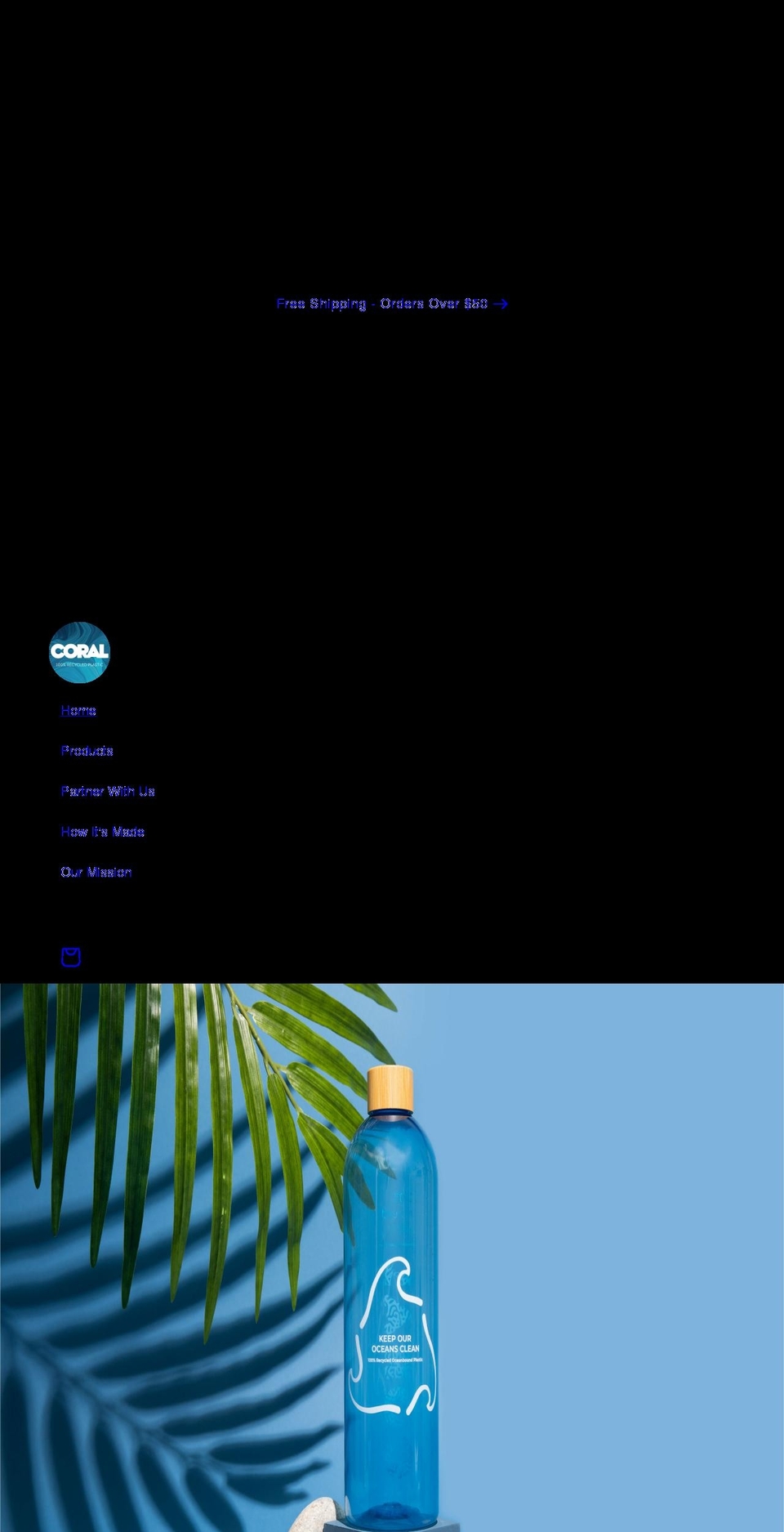 coralcreativity.com shopify website screenshot