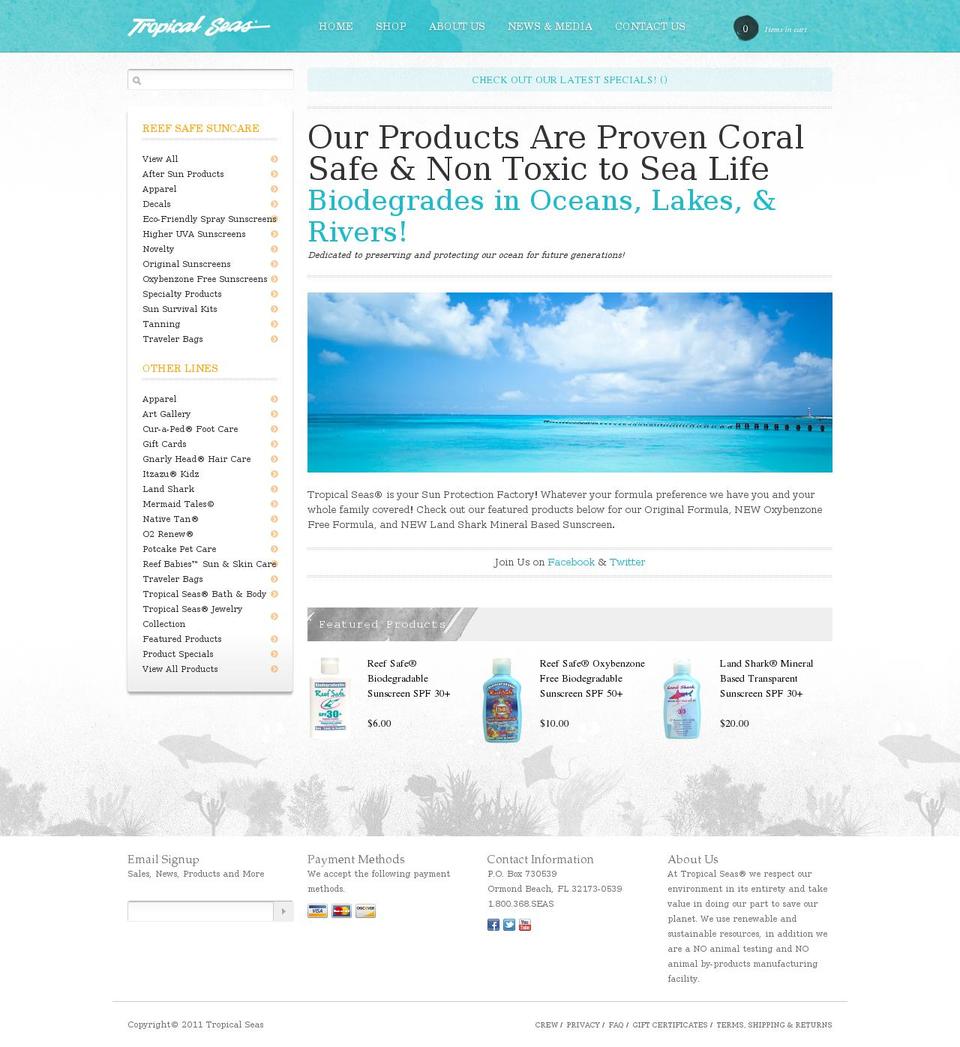 arioso Shopify theme site example coralsafesunscreens.com