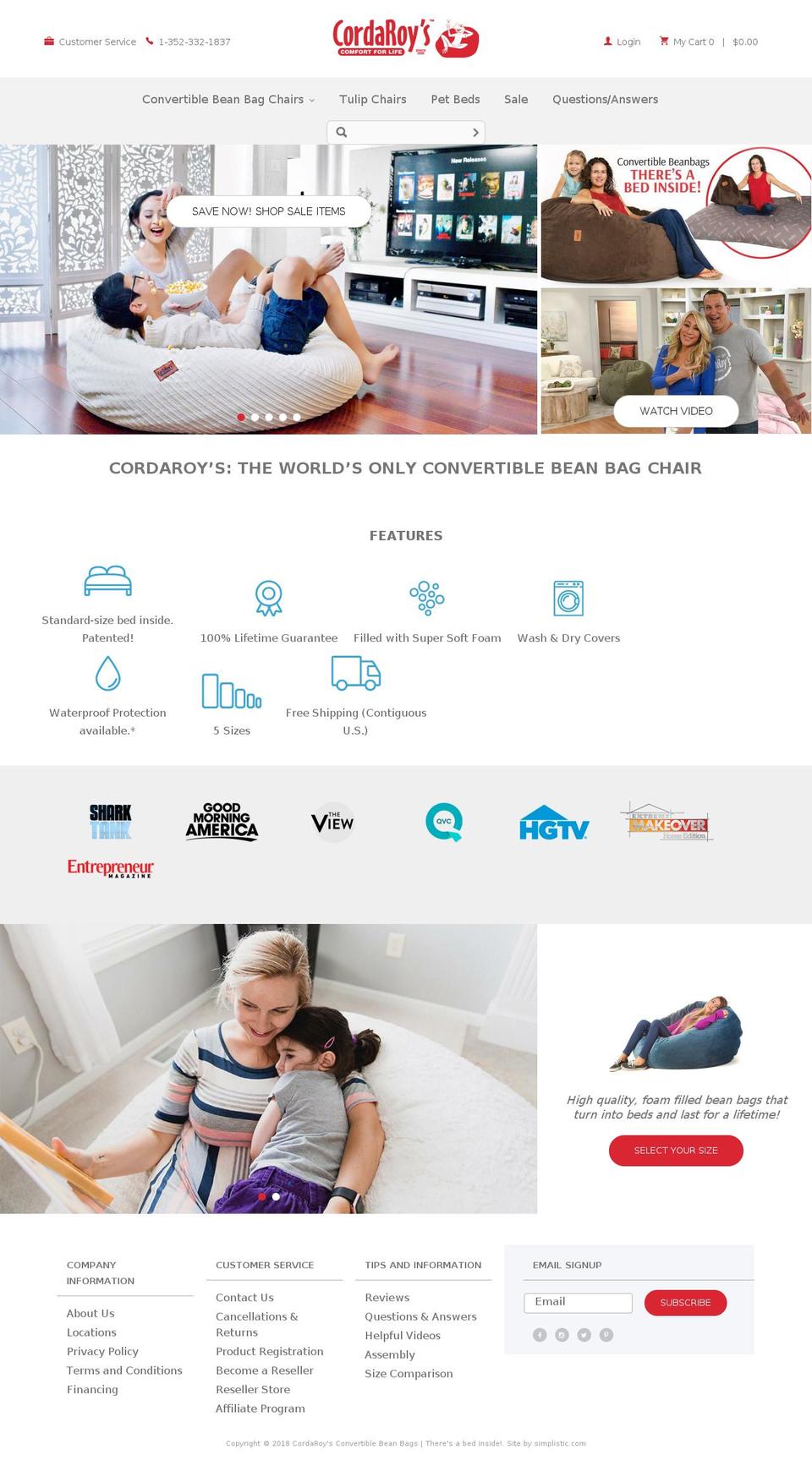 Temp for ViewDeal of CordaRoy's [COR-73] Shopify theme site example cordaroys.com