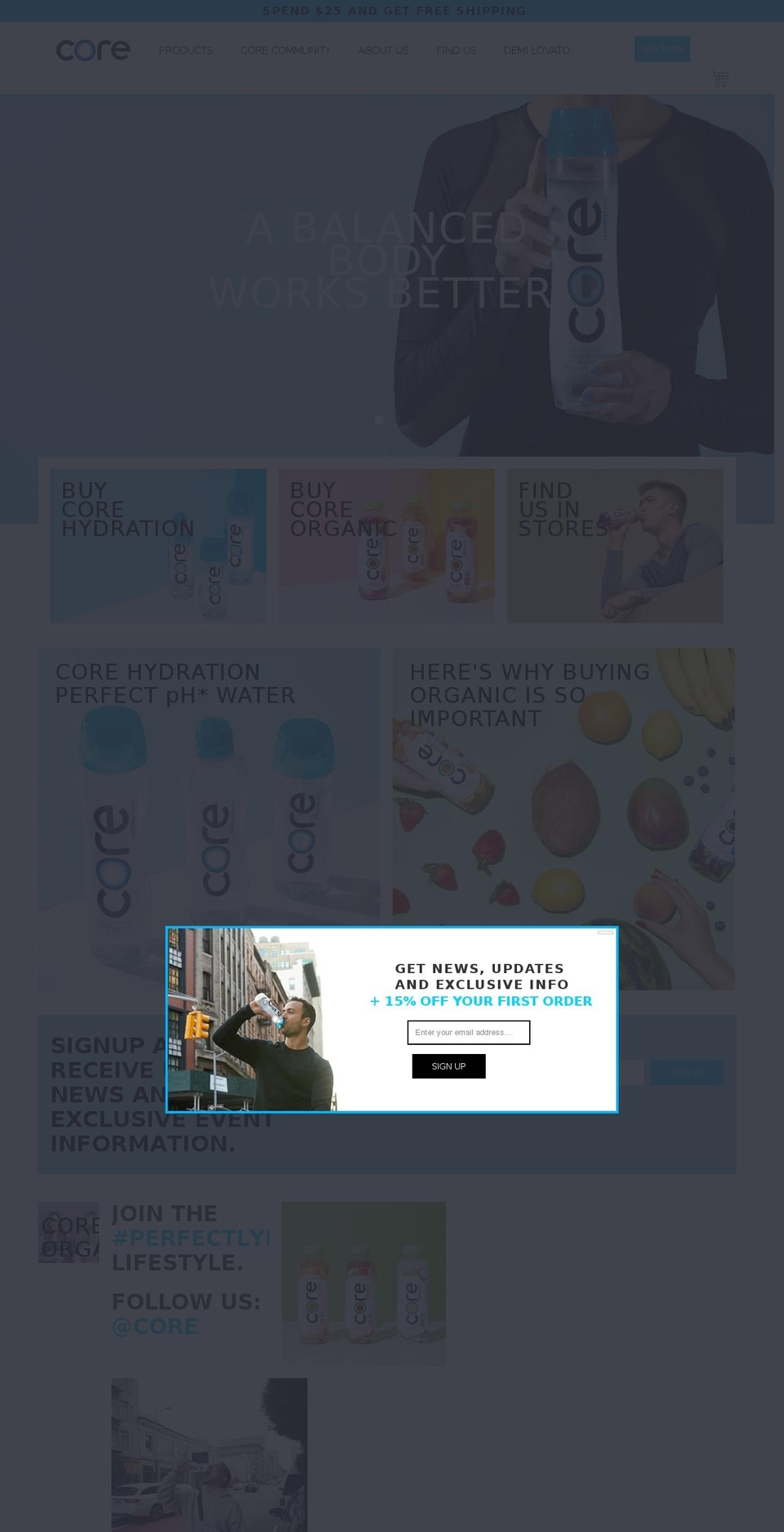 Theme 2.1 (LIVE - 8\/10\/18) Shopify theme site example core-hydration.com