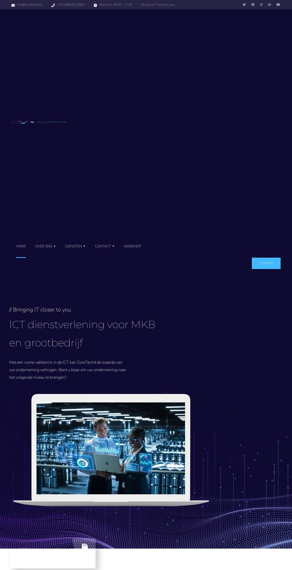 coretechd.com — Shopify storefront screenshot