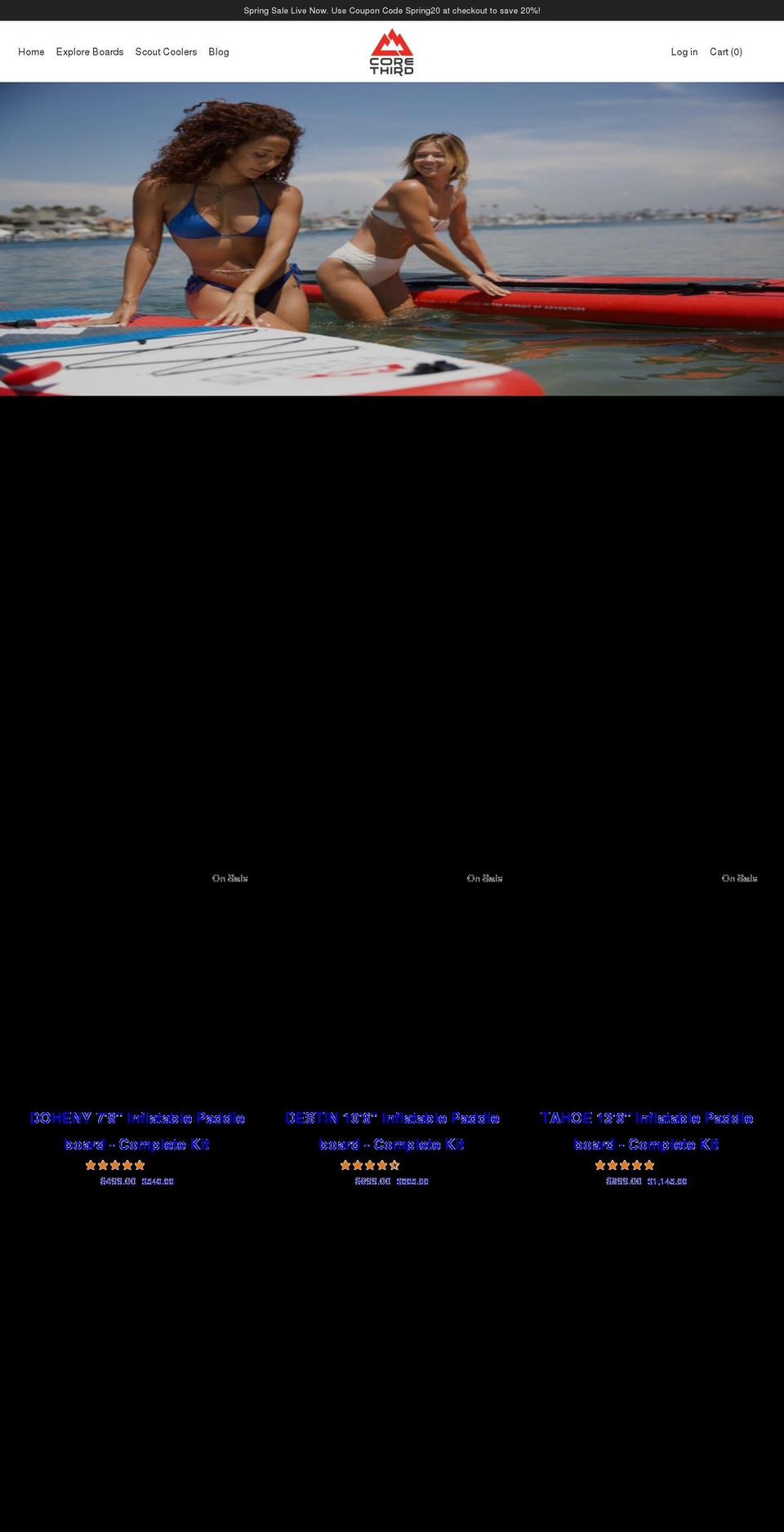 corethird.com shopify website screenshot