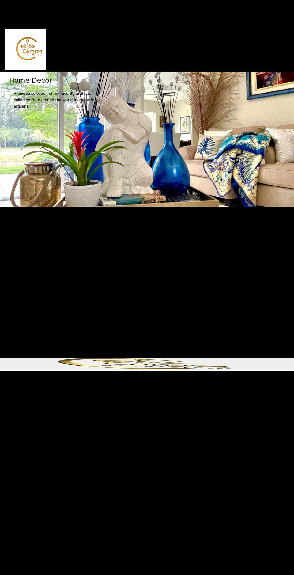 corgrea.com shopify website screenshot